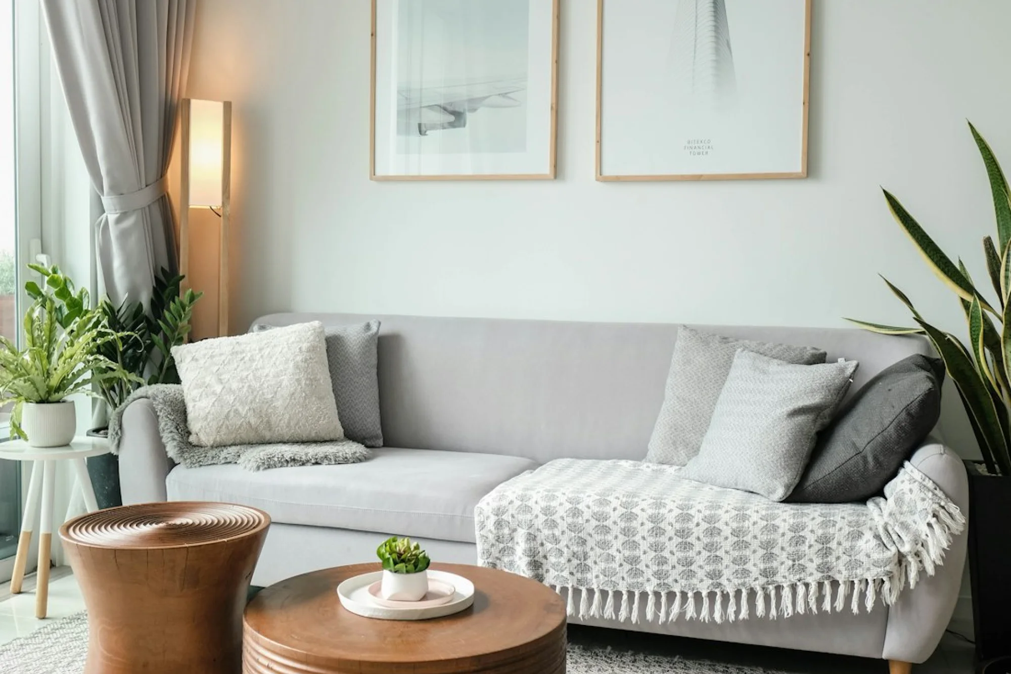 A Bold But Classic Loft Living Room